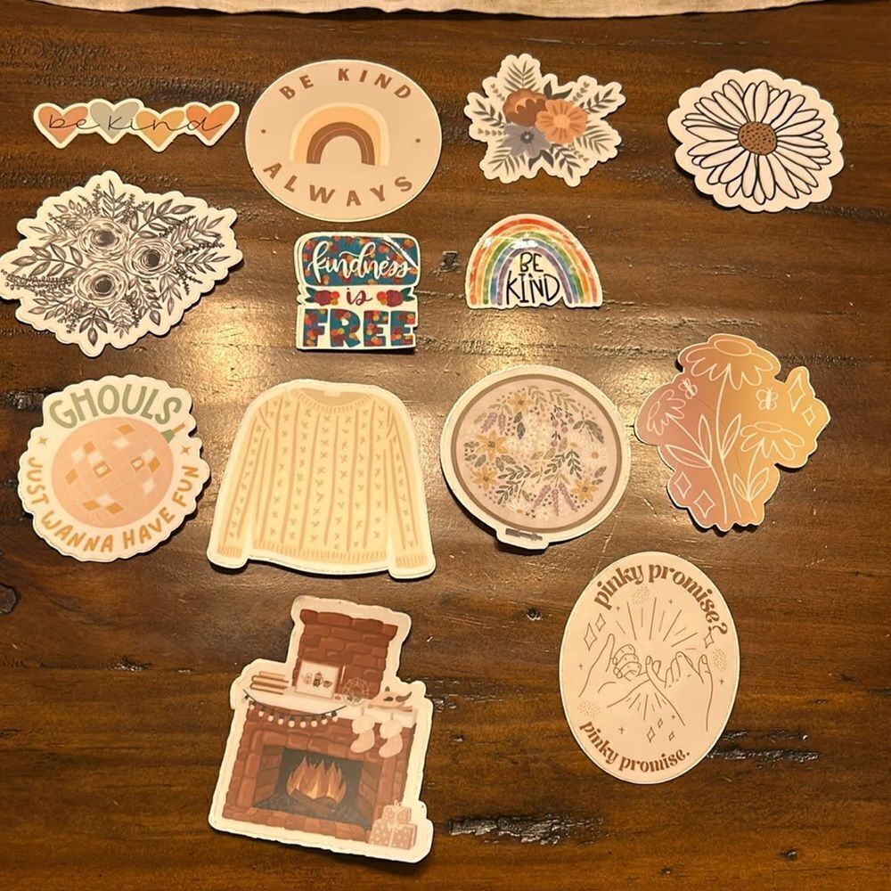 Stickers all new 13 as a bundle